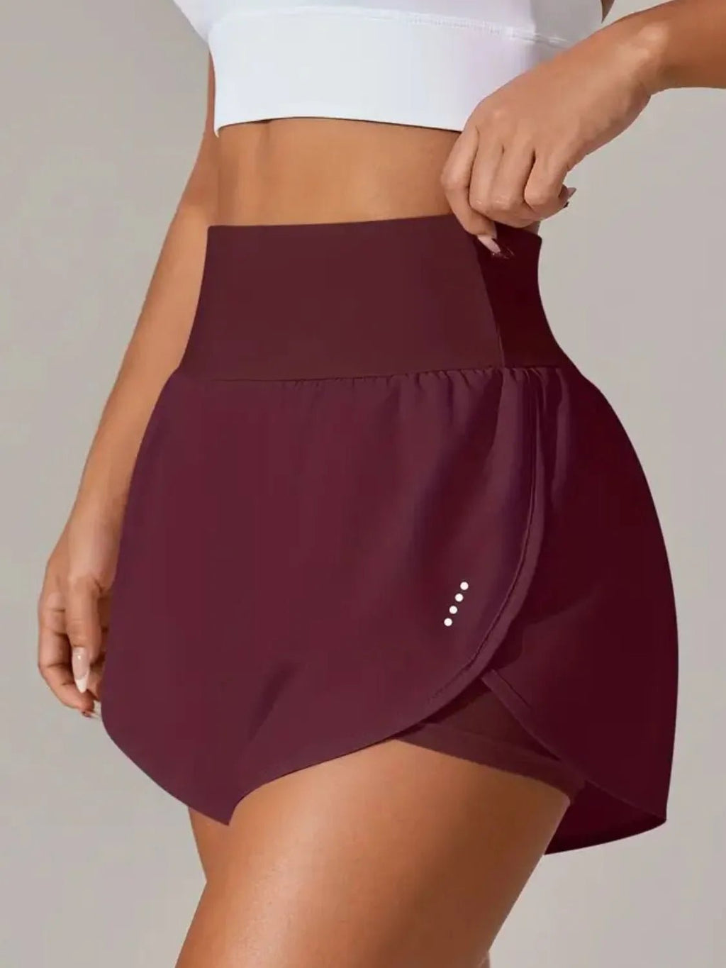 Pocketed High Waist Active Shorts - Cozy & Co. Market