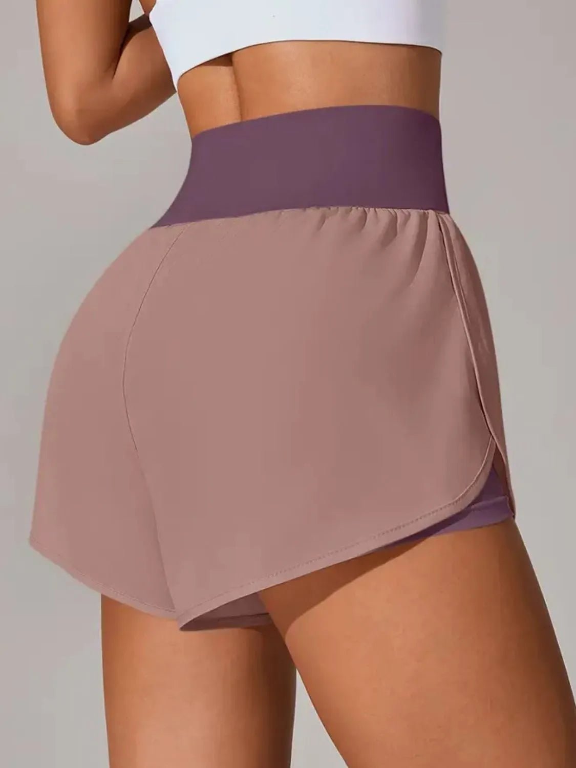 Pocketed High Waist Active Shorts - Cozy & Co. Market