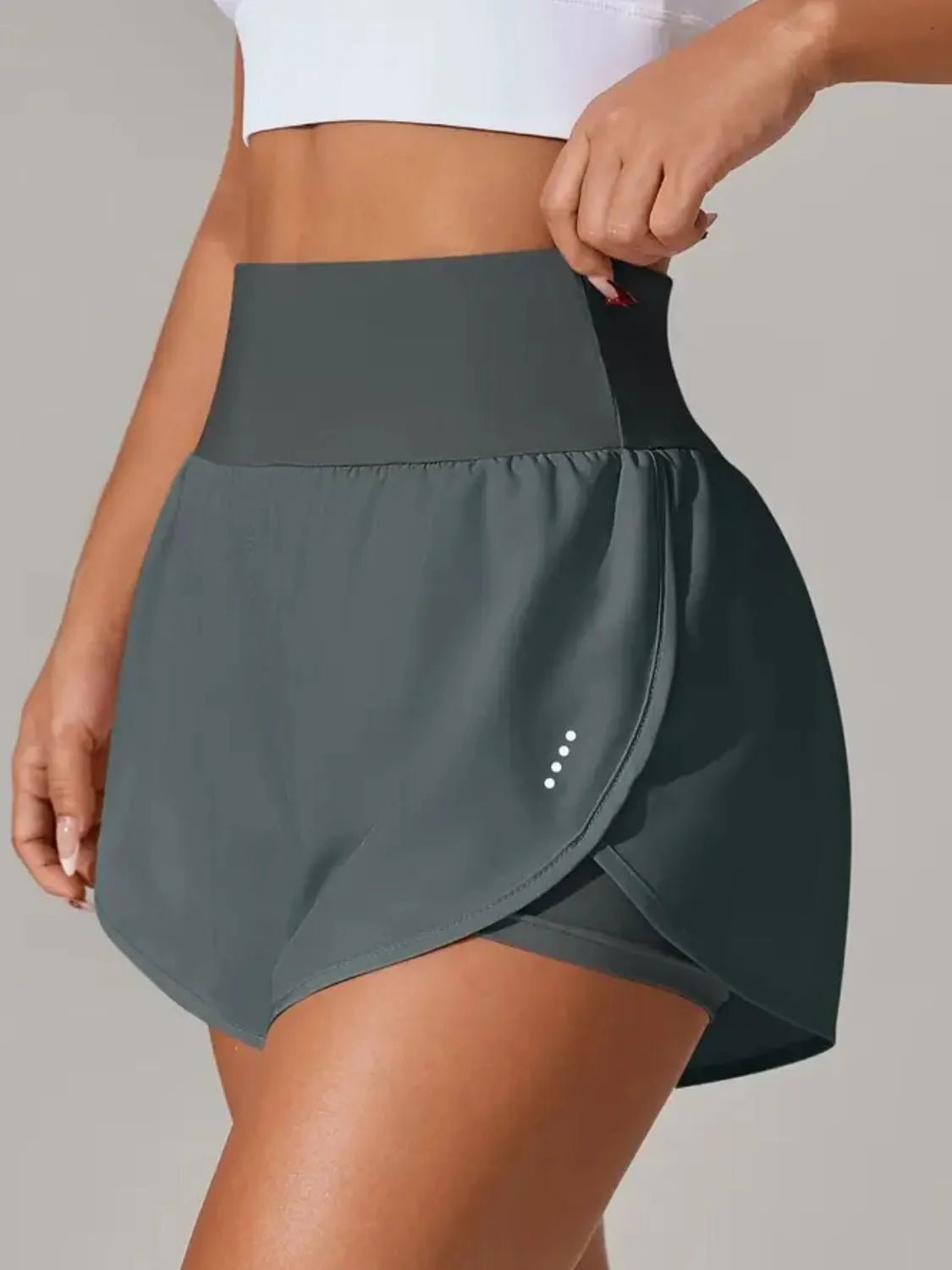 Pocketed High Waist Active Shorts - Cozy & Co. Market