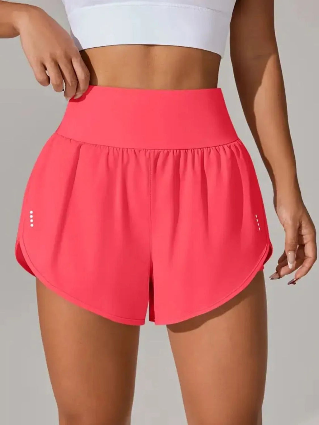 Pocketed High Waist Active Shorts - Cozy & Co. Market
