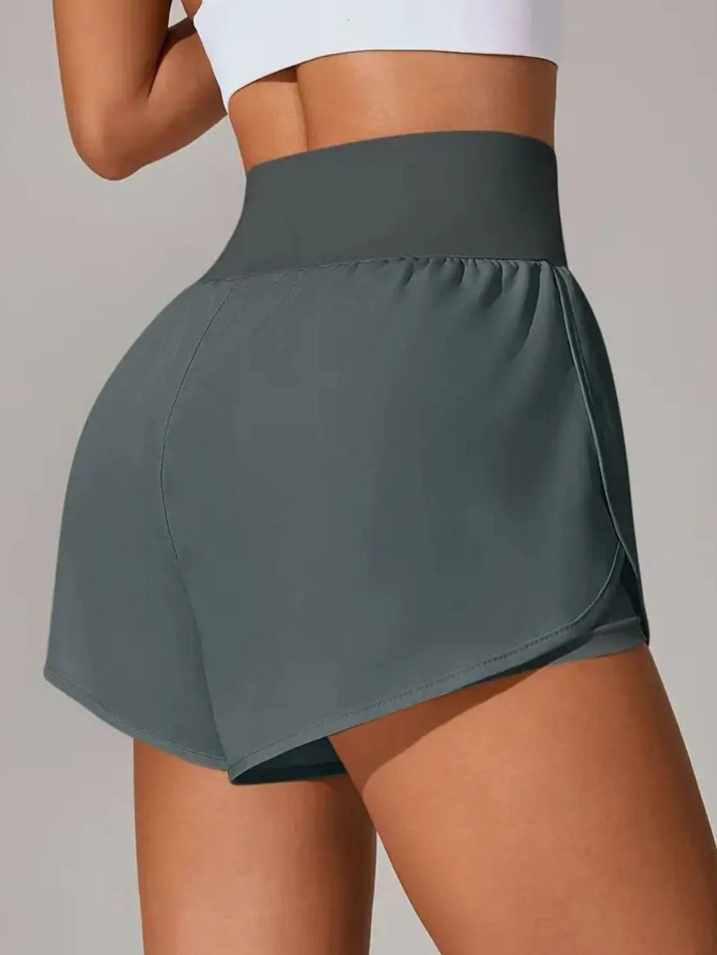 Pocketed High Waist Active Shorts - Cozy & Co. Market