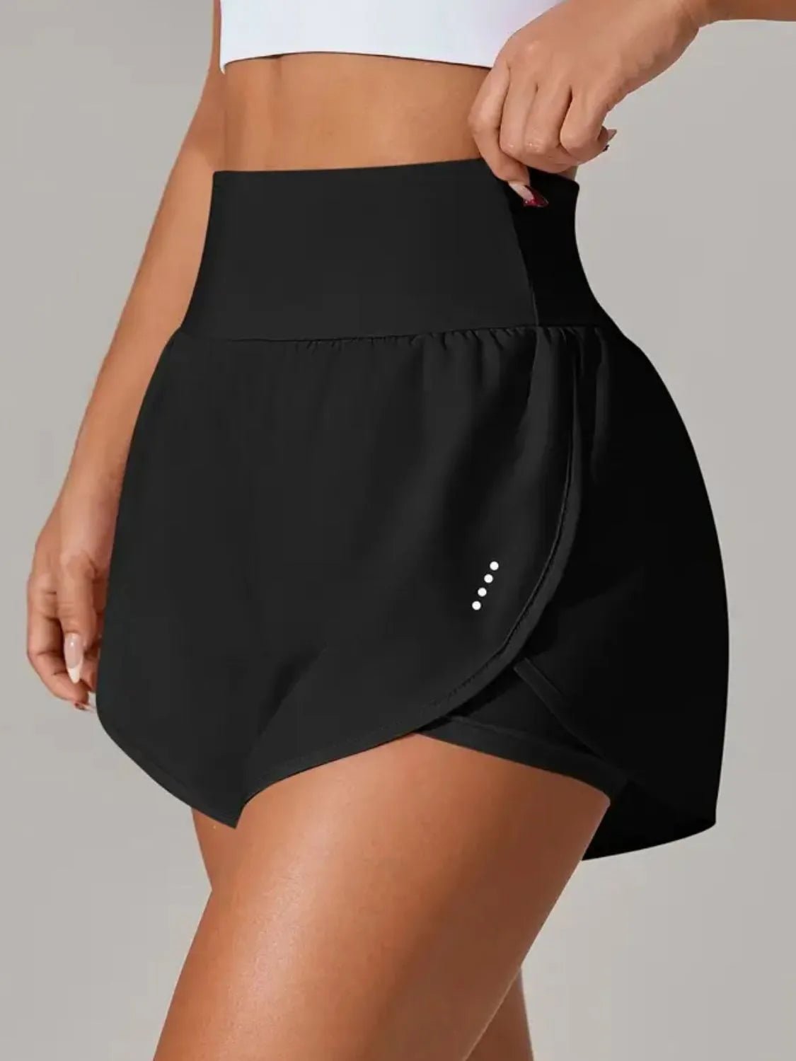 Pocketed High Waist Active Shorts - Cozy & Co. Market