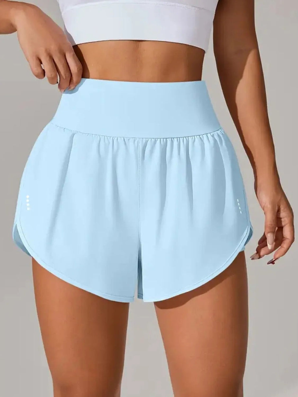 Pocketed High Waist Active Shorts - Cozy & Co. Market