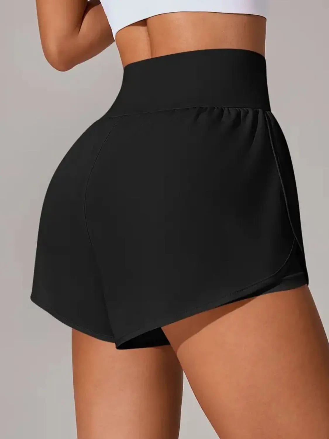 Pocketed High Waist Active Shorts - Cozy & Co. Market