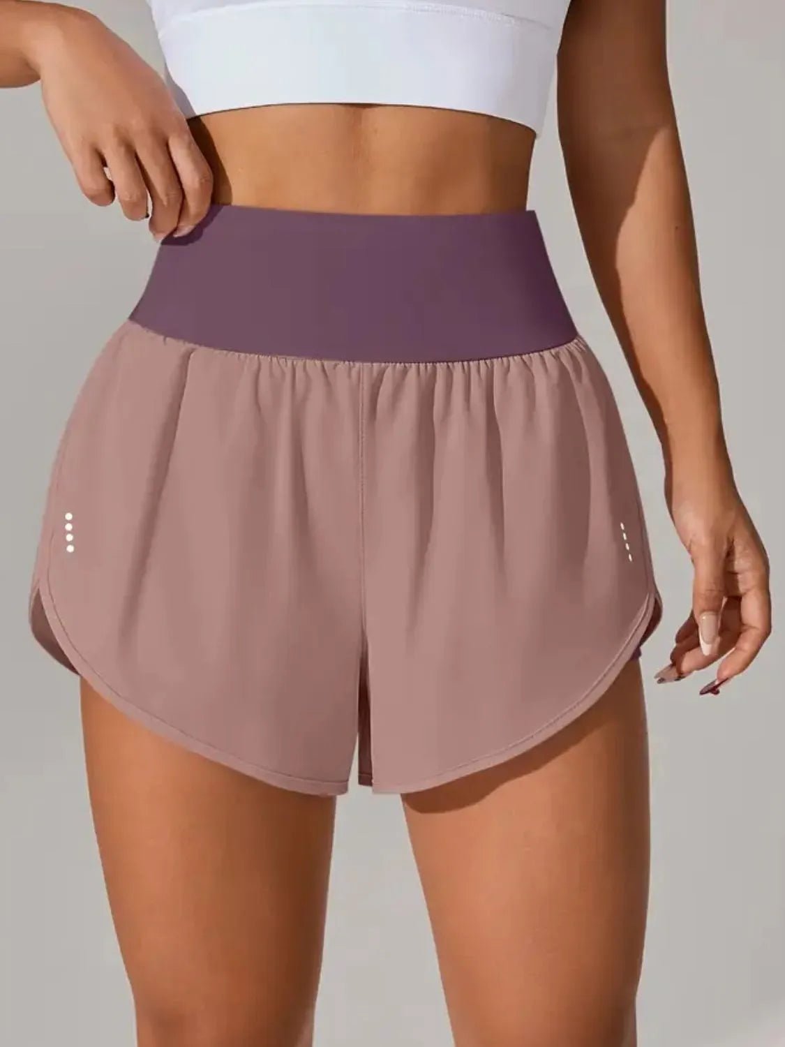 Pocketed High Waist Active Shorts - Cozy & Co. Market