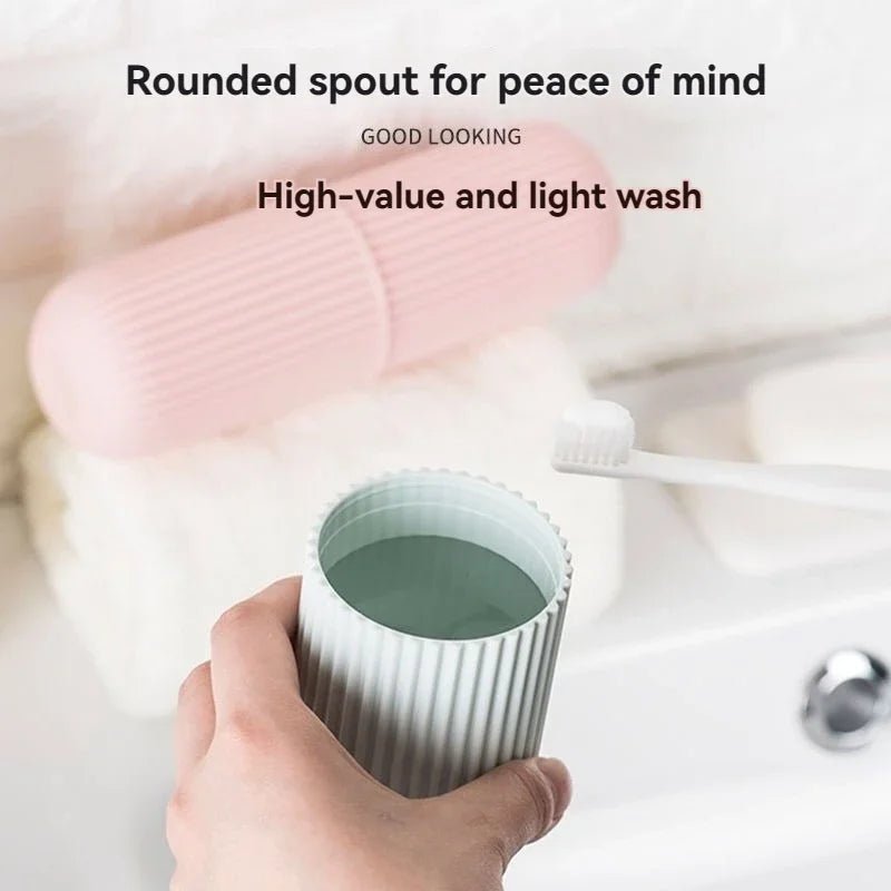 Portable Toothpaste Toothbrush Protect Holder Case Travel Camping Storage Box Protect Toothbrush Toothpaste from Dirt and Damage - Cozy & Co. Market