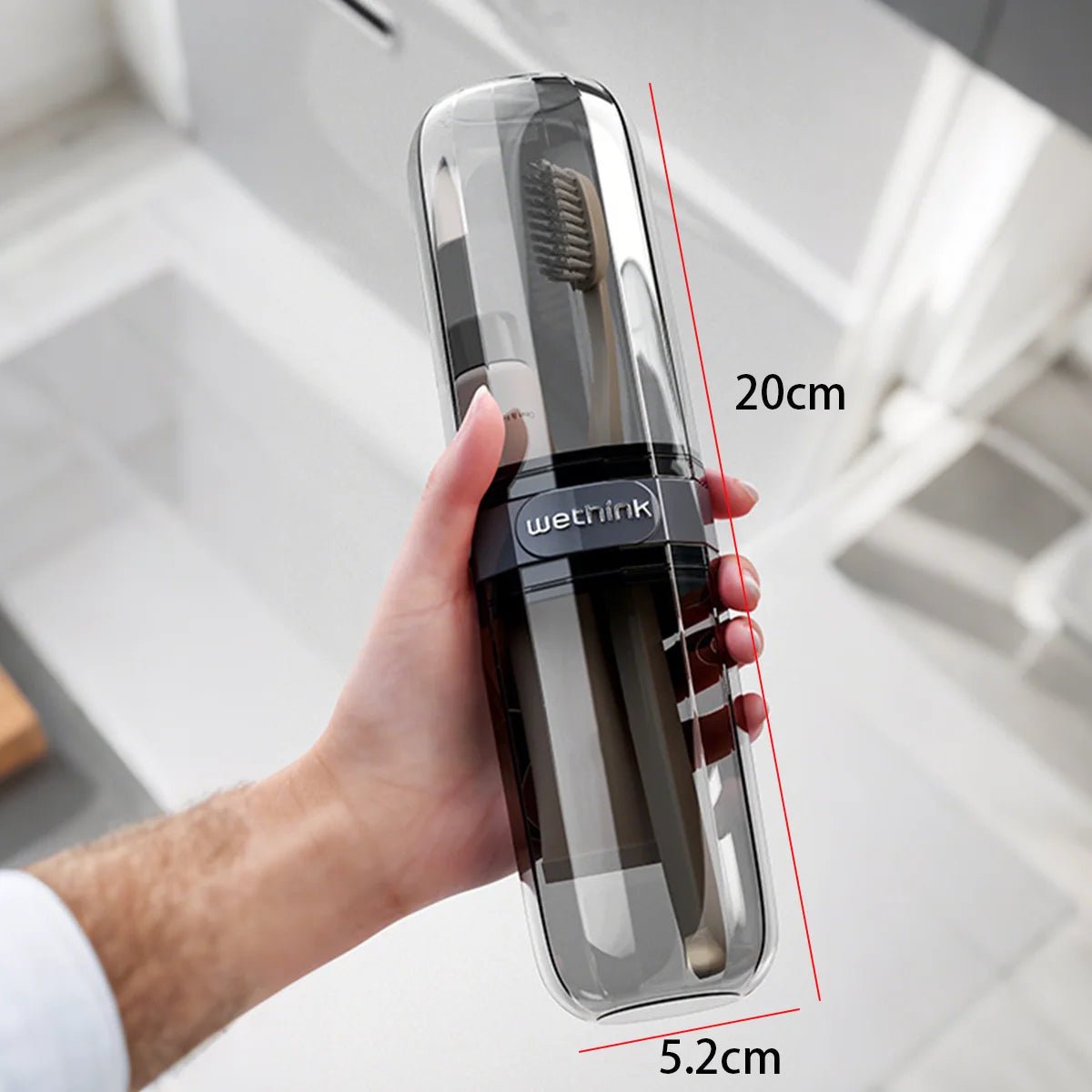 Portable Toothpaste Toothbrush Protect Holder Case Travel Camping Storage Box Protect Toothbrush Toothpaste from Dirt and Damage - Cozy & Co. Market
