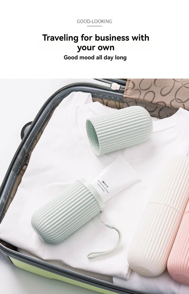 Portable Toothpaste Toothbrush Protect Holder Case Travel Camping Storage Box Protect Toothbrush Toothpaste from Dirt and Damage - Cozy & Co. Market