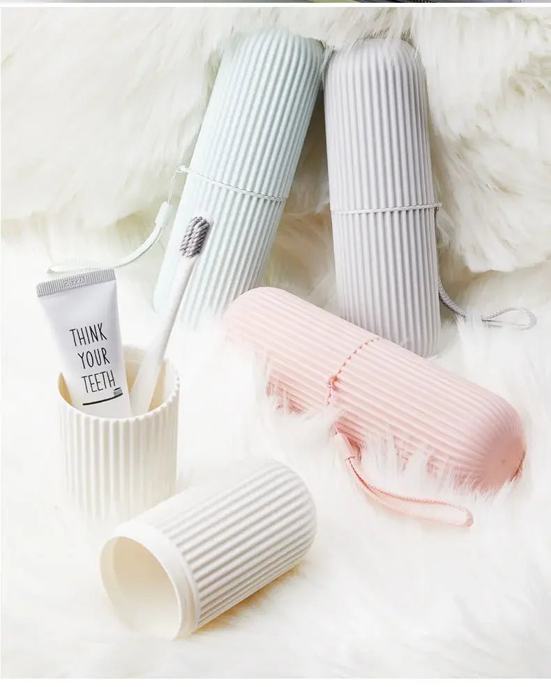 Portable Toothpaste Toothbrush Protect Holder Case Travel Camping Storage Box Protect Toothbrush Toothpaste from Dirt and Damage - Cozy & Co. Market