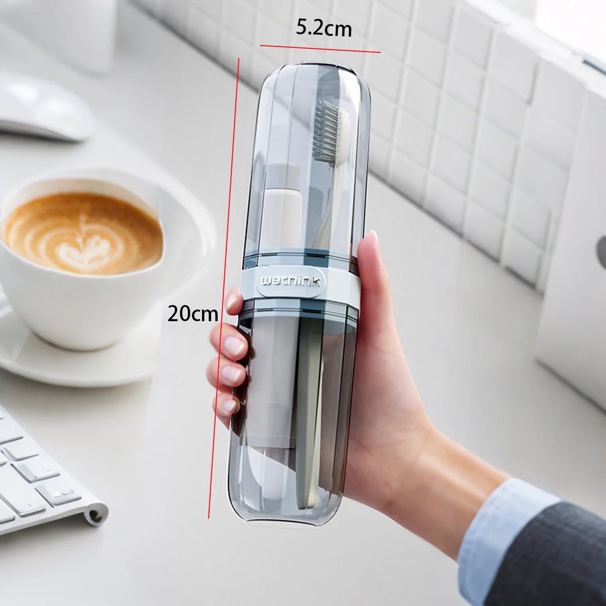 Portable Toothpaste Toothbrush Protect Holder Case Travel Camping Storage Box Protect Toothbrush Toothpaste from Dirt and Damage - Cozy & Co. Market