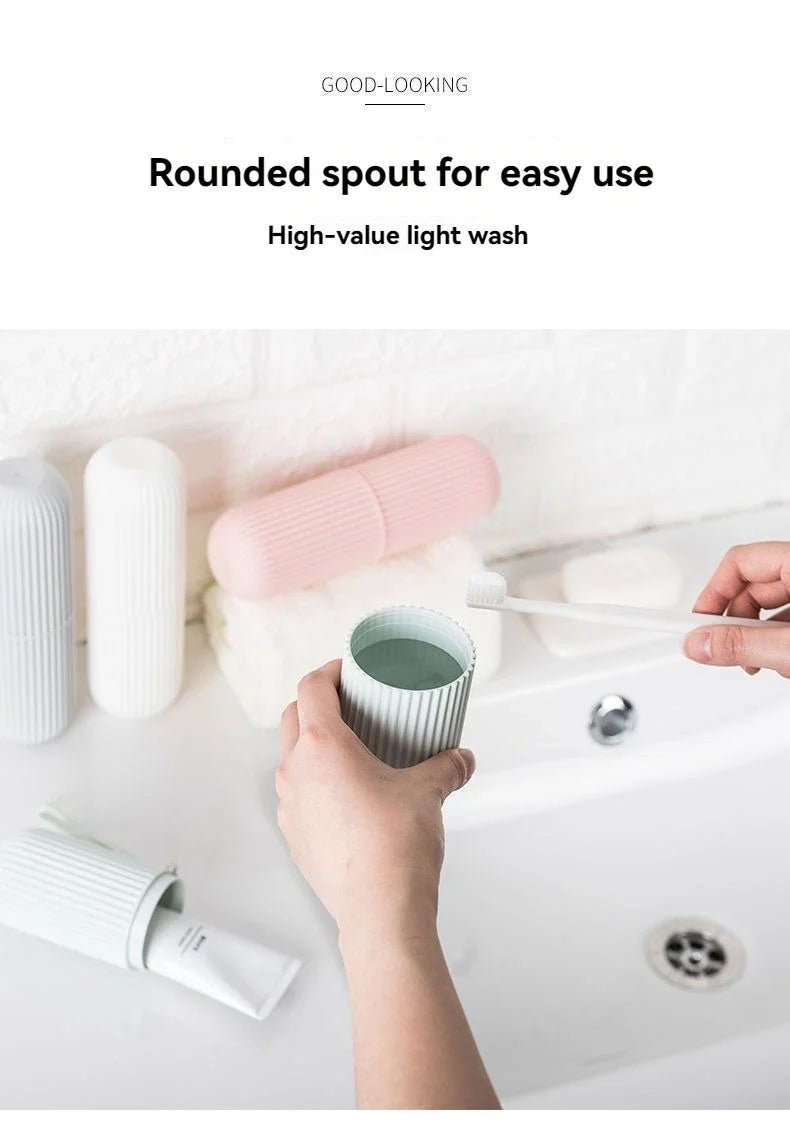 Portable Toothpaste Toothbrush Protect Holder Case Travel Camping Storage Box Protect Toothbrush Toothpaste from Dirt and Damage - Cozy & Co. Market