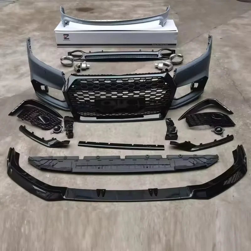 PP Material RSQ5 Style Tunning Front Bumper Body Kit for Audi Q5 8R.5 2013 2014 2015 2016 2017 2018 - Cozy & Co. Market