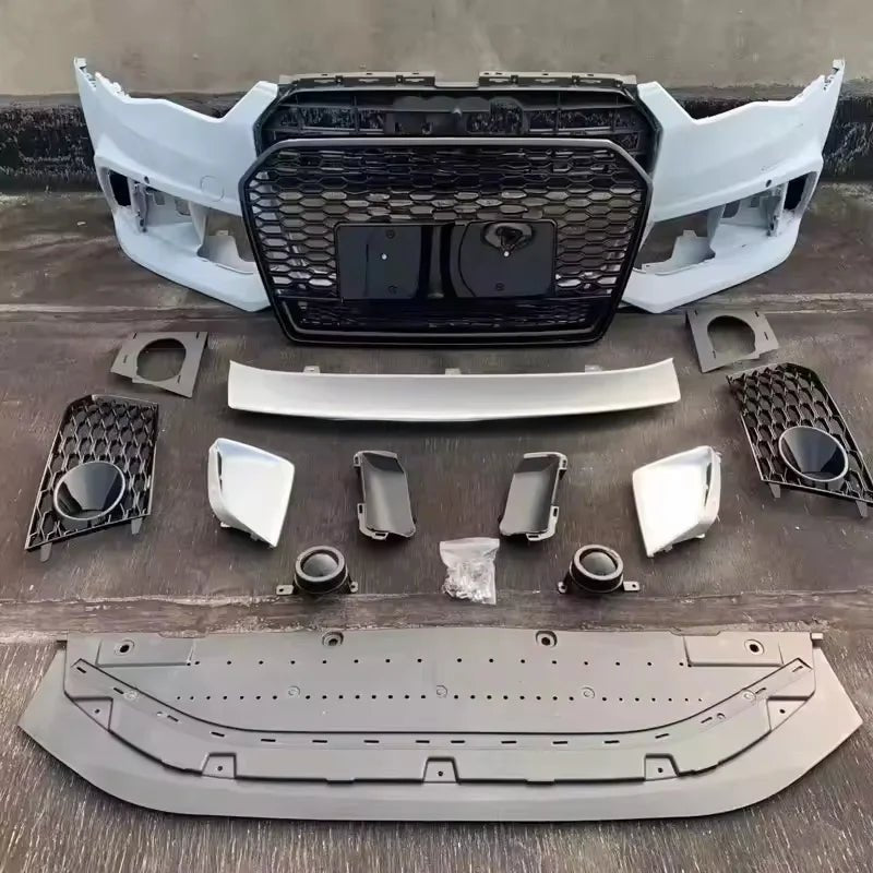PP Material RSQ5 Style Tunning Front Bumper Body Kit for Audi Q5 8R.5 2013 2014 2015 2016 2017 2018 - Cozy & Co. Market