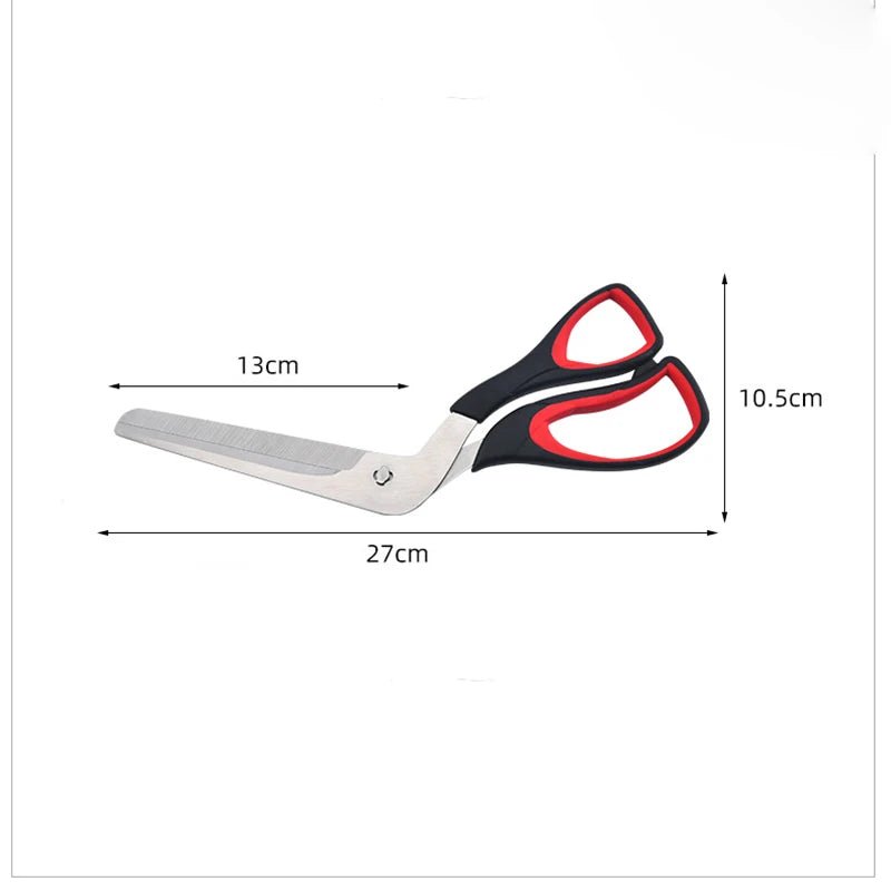 Professional Pizza Scissors Detachable Sharp Stainless Steel Blade Pizza Cutter Scissors Easy Cutting Pizza Spatula Slicer Tools - Cozy & Co. Market