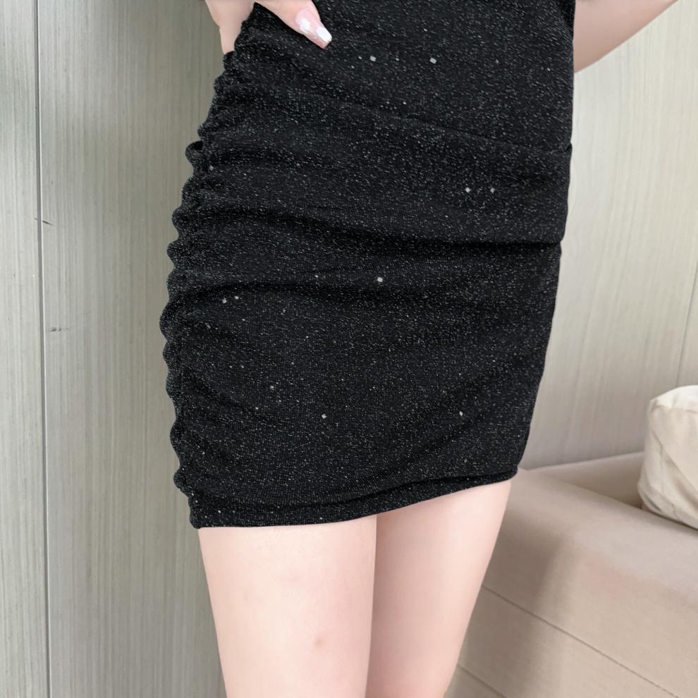 Real shot 8733 in stock socialite pure sexy mesh hip strap dress low-cut nightclub overalls women - Cozy & Co. Market