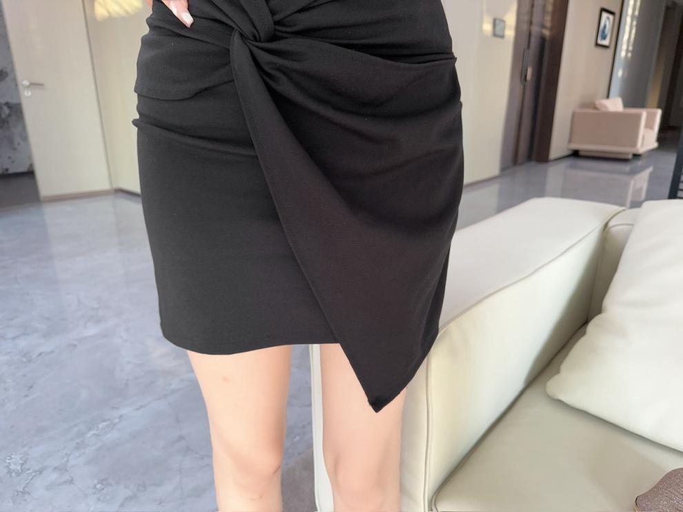 Real shot 8747 in stock foot bath pedicure technician dress sexy strapless low-cut irregular backless hip skirt - Cozy & Co. Market