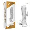 Realistic Soft Sleeve Enlarge Penis Lengthen Thicken Penis Soft Enlarger Vibration Penis Extand Sleeve - Cozy & Co. Market