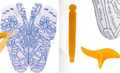 Reflexology Socks with Massage Tool (One Set) - Cozy & Co. Market
