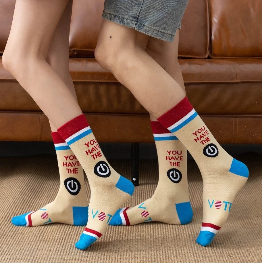 REMOULD Men Cotton Crew Happy Funny Crazied Colorful Dress Socks Wholesale With logo Hot Trendy Fancy Fruit Food Flower Socks - Cozy & Co. Market