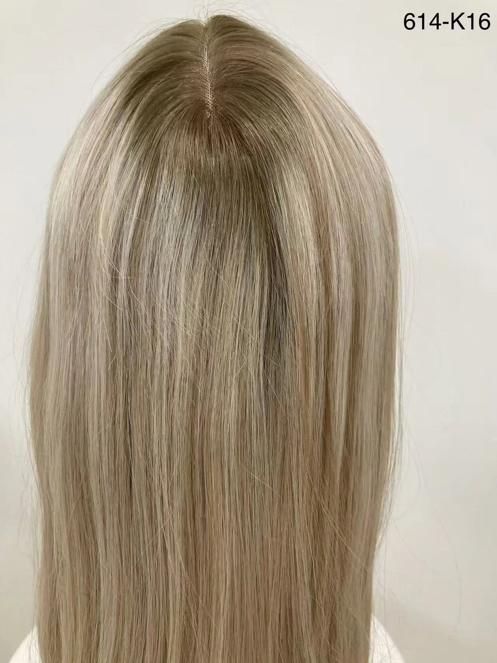 Remy Hair Topper — Blonde Straight 130% Density - Cozy & Co. Market