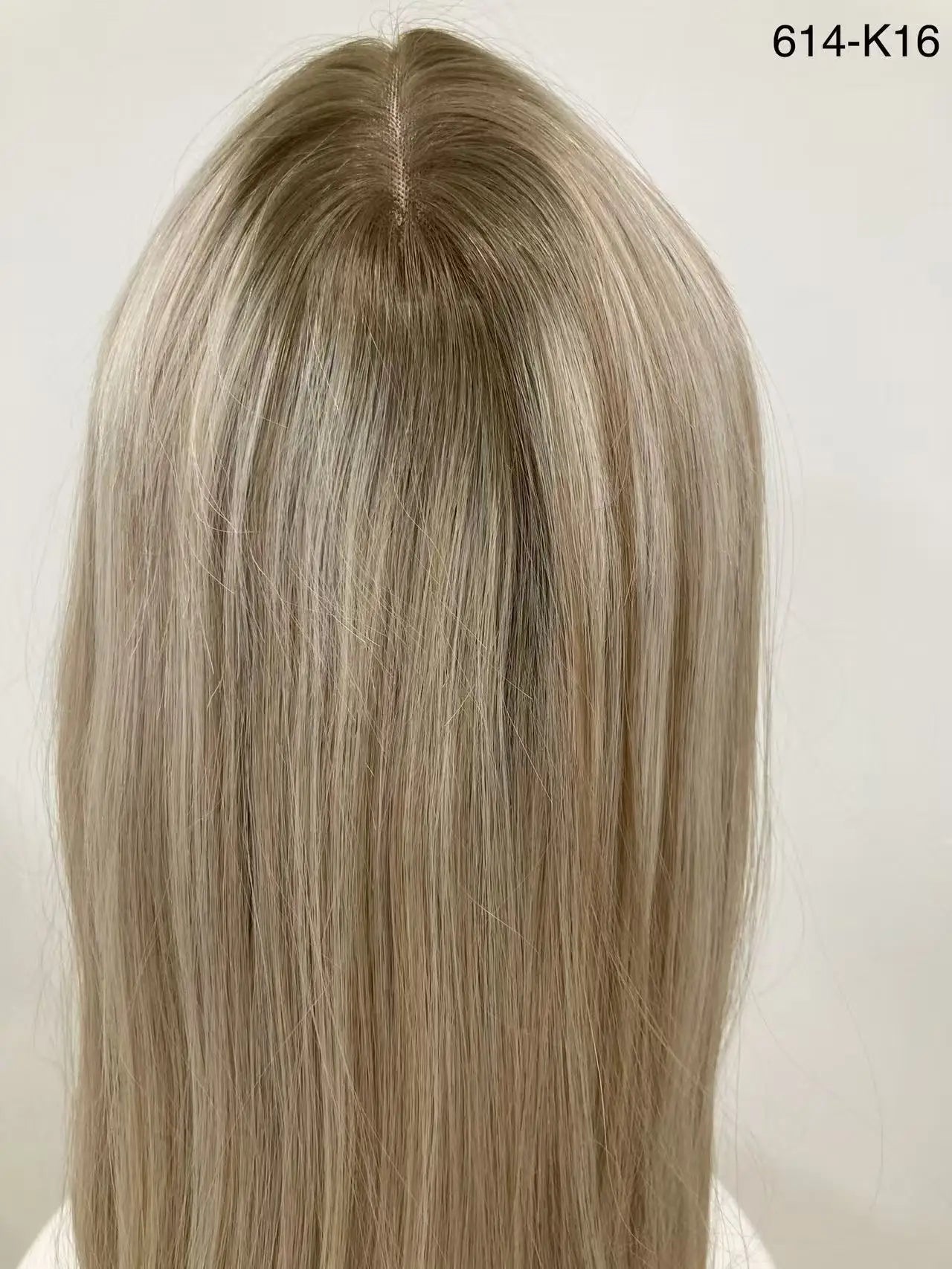 Remy Hair Topper — Blonde Straight 130% Density - Cozy & Co. Market