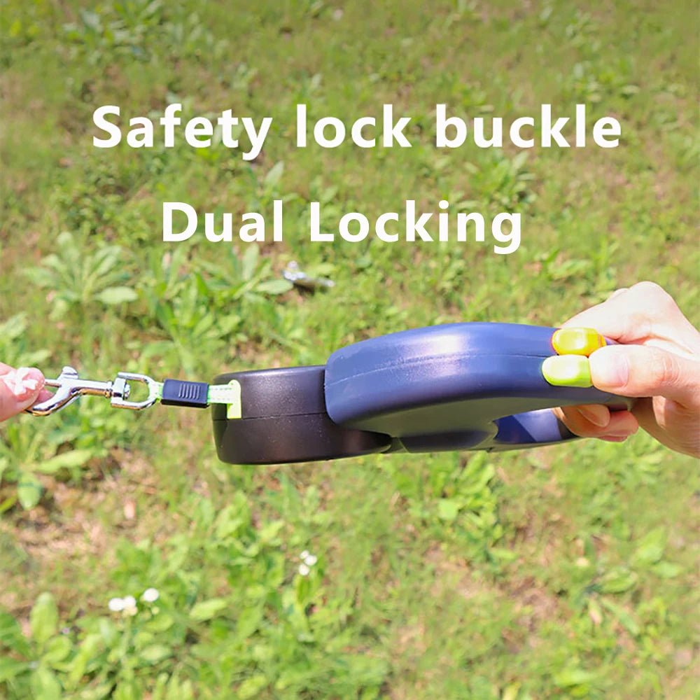 Retractable Double-End Dog Leash with LED Flashlight — 3M - Cozy & Co. Market