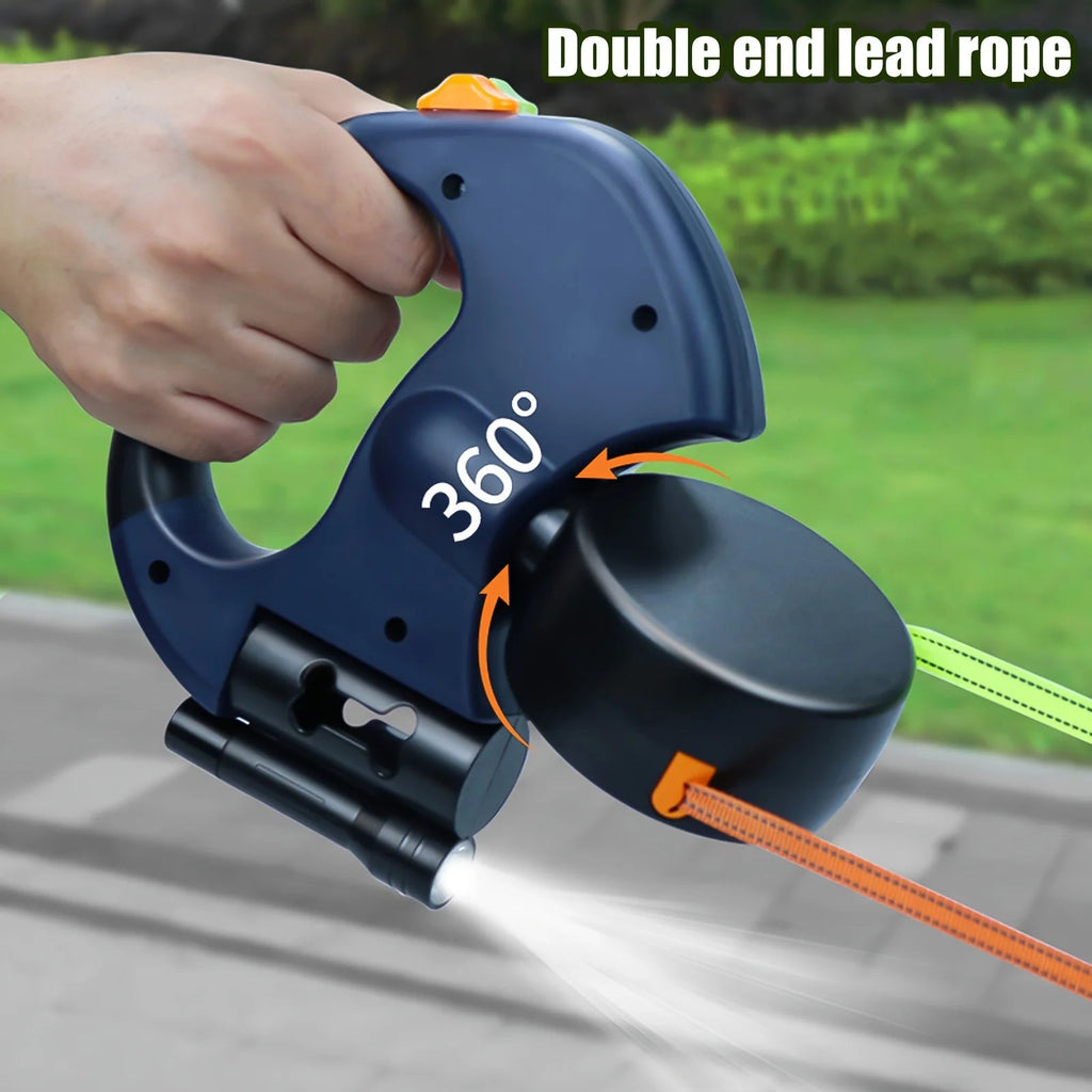 Retractable Double-End Dog Leash with LED Flashlight — 3M - Cozy & Co. Market