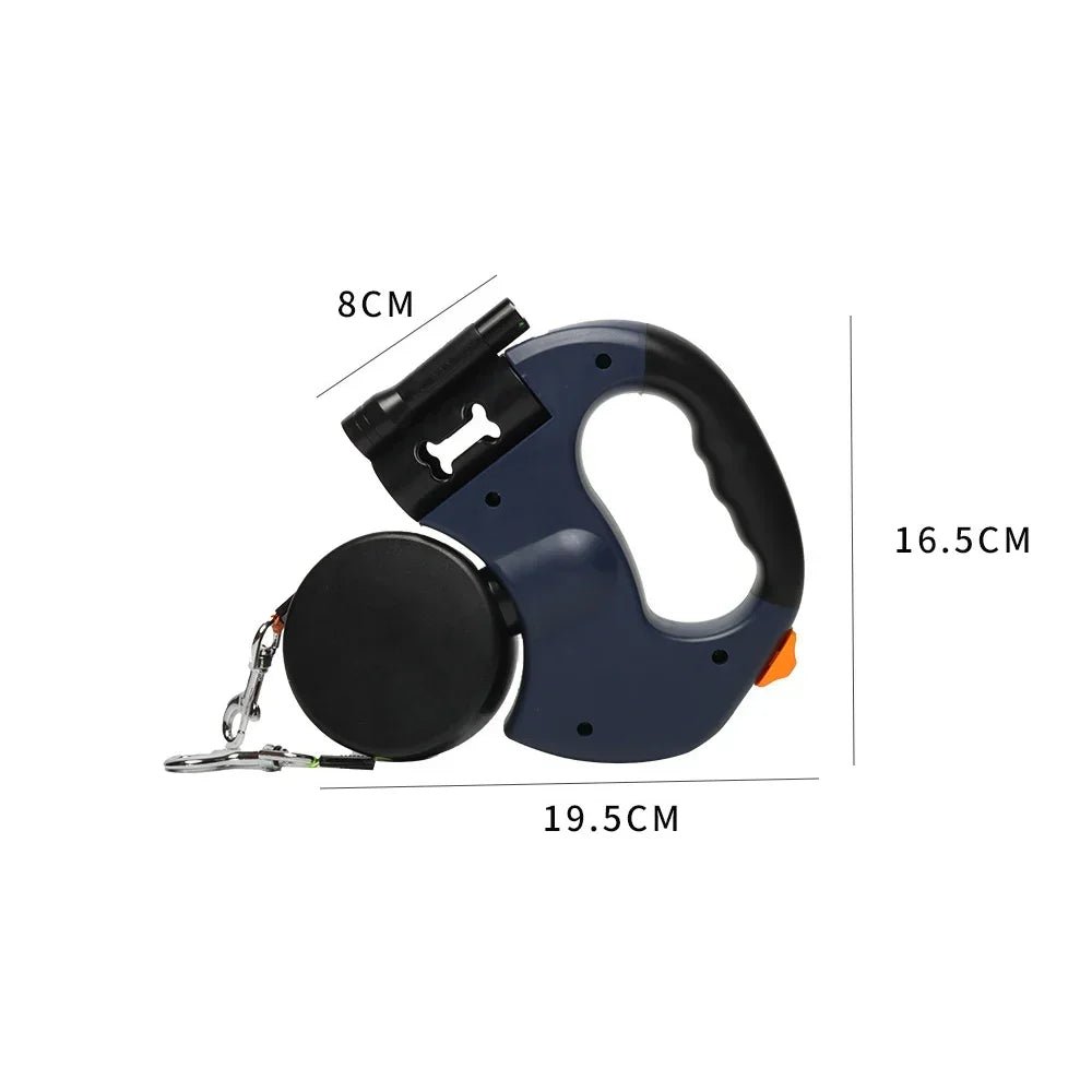 Retractable Double-End Dog Leash with LED Flashlight — 3M - Cozy & Co. Market