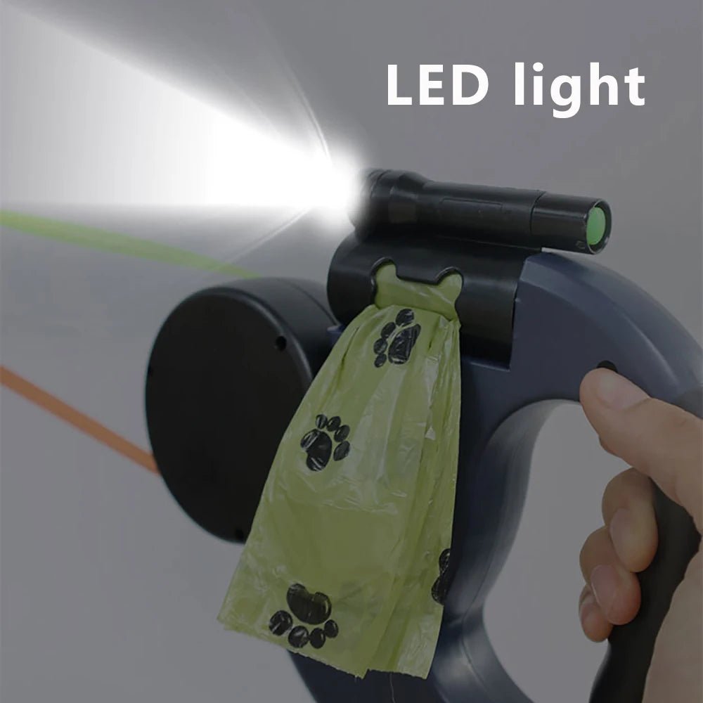 Retractable Double-End Dog Leash with LED Flashlight — 3M - Cozy & Co. Market
