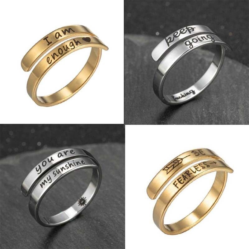 Retro Stainless Steel English Double Ring - Cozy & Co. Market