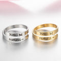 Retro Stainless Steel English Double Ring - Cozy & Co. Market