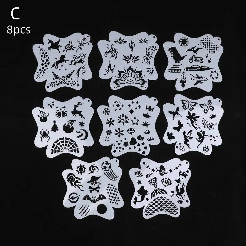 Reusable Face & Body Paint Stencils - Cozy & Co. Market