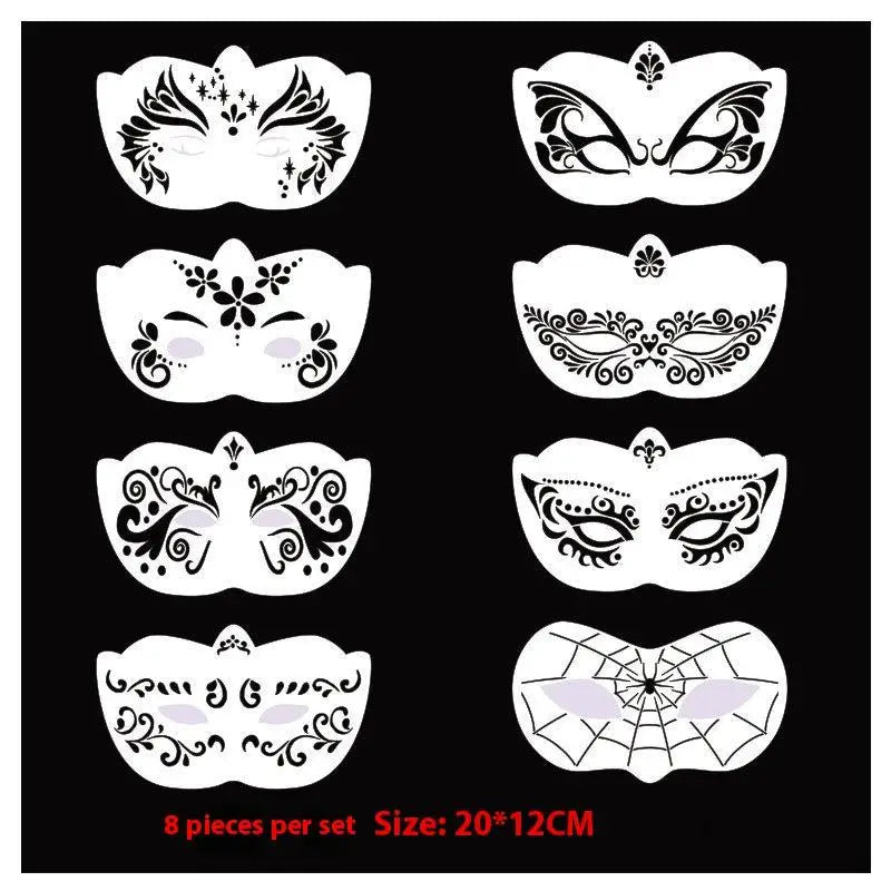 Reusable Face & Body Paint Stencils - Cozy & Co. Market