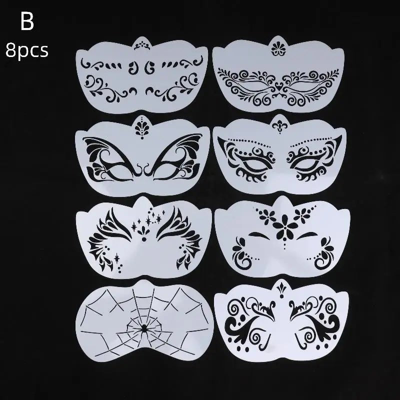 Reusable Face & Body Paint Stencils - Cozy & Co. Market