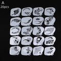 Reusable Face & Body Paint Stencils - Cozy & Co. Market