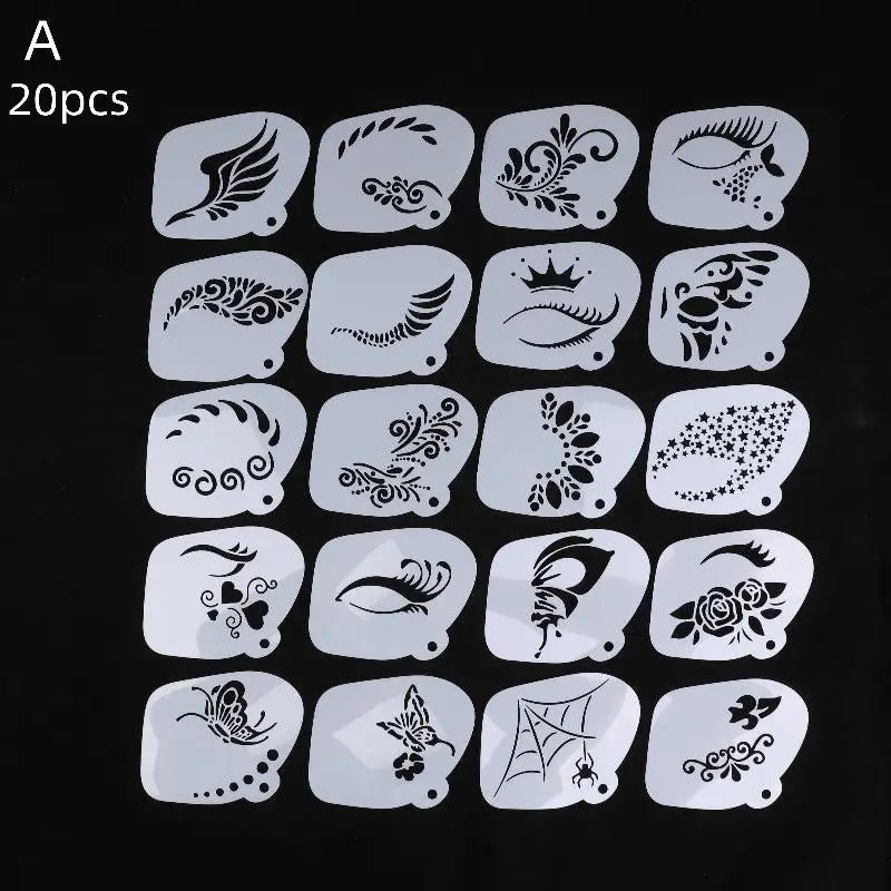 Reusable Face & Body Paint Stencils - Cozy & Co. Market