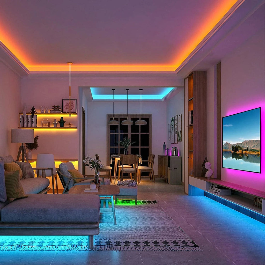 RGB Led Strip Lights with Remote Control Luces Led Room Light USB Flexible Ribbon for Room Decoration TV Backlight Diode Tape - Cozy & Co. Market
