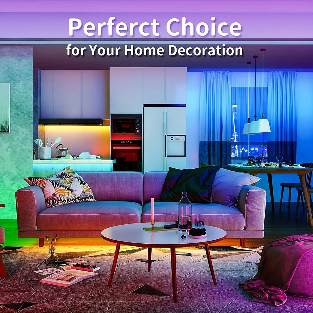 RGB Led Strip Lights with Remote Control Luces Led Room Light USB Flexible Ribbon for Room Decoration TV Backlight Diode Tape - Cozy & Co. Market