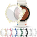 RICHONE [7-Pack] Sparkling Case Compatible with Samsung Galaxy Watch 7 40mm Screen Protector, Soft TPU Cover 2 Row Rhinestone Full Protective Bumper Accessory for Galaxy Watch7 40MM for Women Men - Cozy & Co. Market
