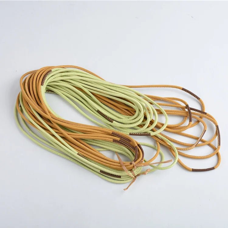 Round Leather Rope — Suede Microfiber Cord for Bags, Hoodies & Shoelaces (3–15mm) - Cozy & Co. Market