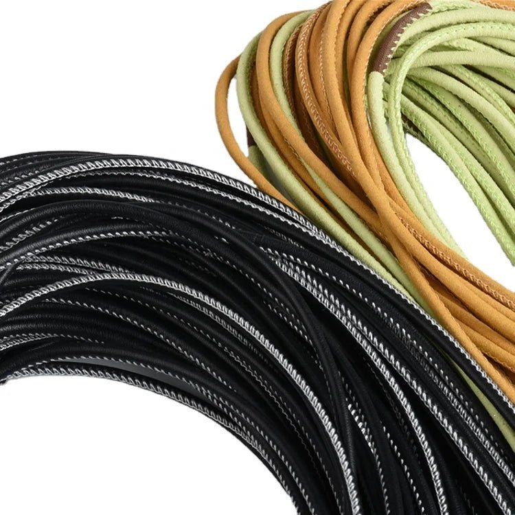Round Leather Rope — Suede Microfiber Cord for Bags, Hoodies & Shoelaces (3–15mm) - Cozy & Co. Market