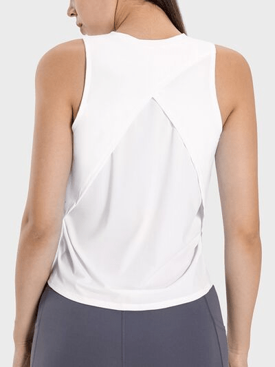 Round Neck Active Tank - Cozy & Co. Market