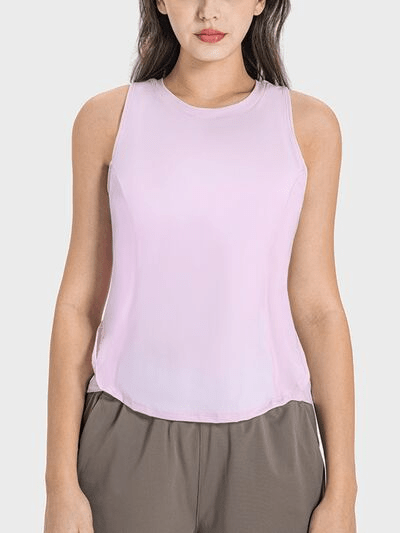 Round Neck Active Tank - Cozy & Co. Market