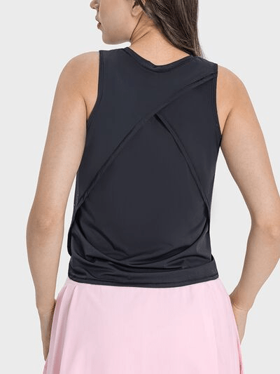 Round Neck Active Tank - Cozy & Co. Market