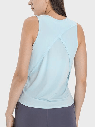 Round Neck Active Tank - Cozy & Co. Market