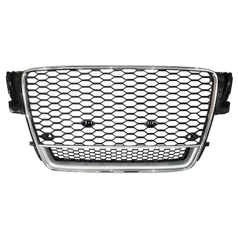 RS5 Style Front Sport Hex Mesh Honeycomb Hood Grill A5 S5 Gloss Black Grill for Audi A5 S5 B8 2008 2009 2010 2011 2012 - Cozy & Co. Market