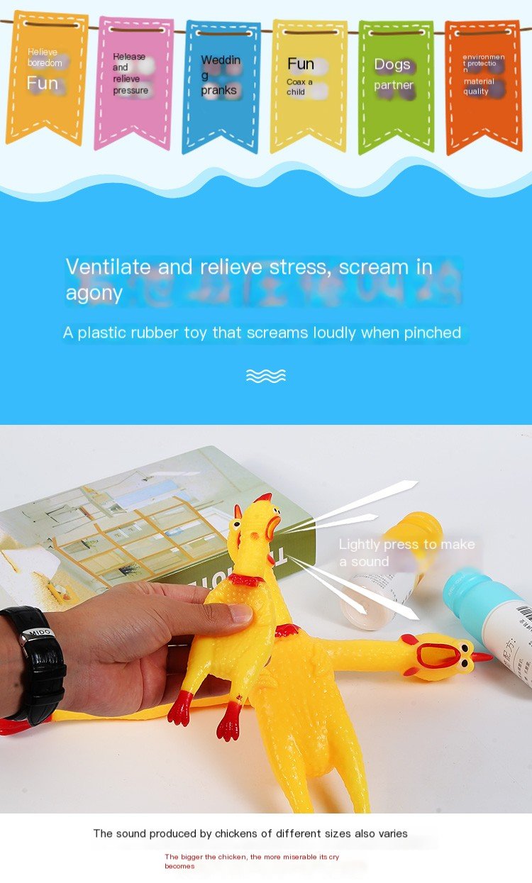 Screaming Chicken Pet Toy - Cozy & Co. Market