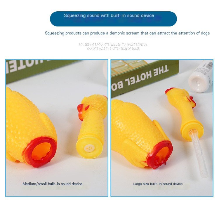 Screaming Chicken Pet Toy - Cozy & Co. Market