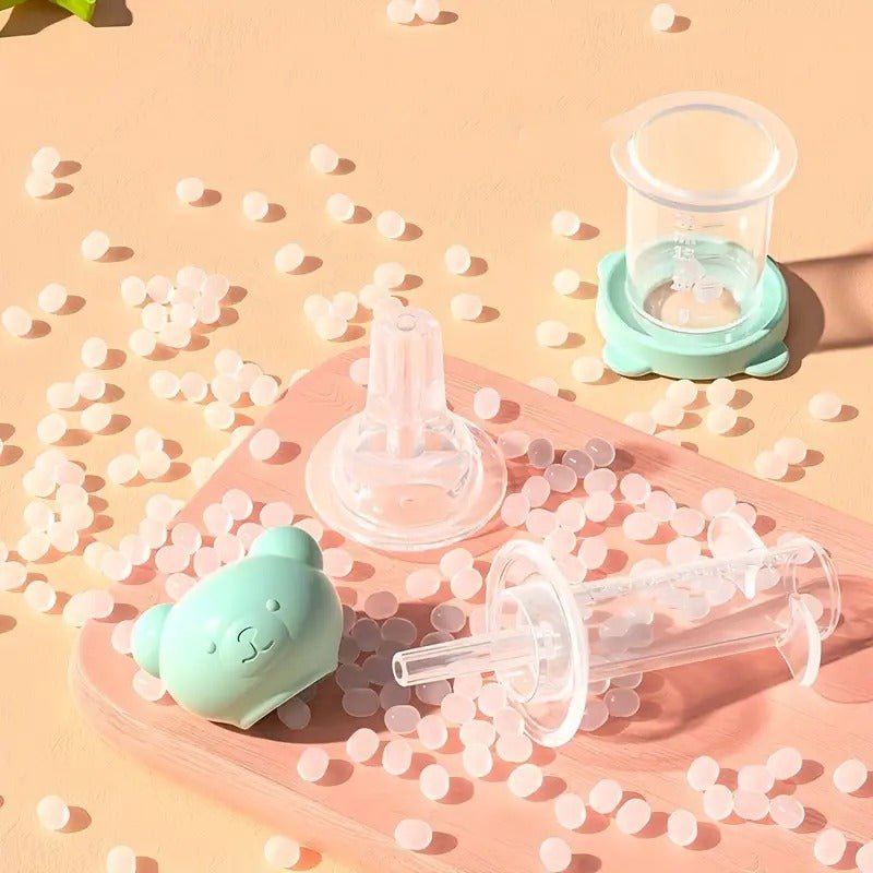 Silicone Baby Medicine Feeding Syringe and Pacifier Device - Cozy & Co. Market