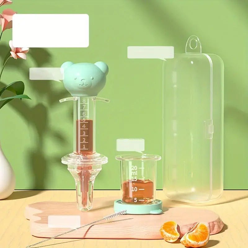 Silicone Baby Medicine Feeding Syringe and Pacifier Device - Cozy & Co. Market